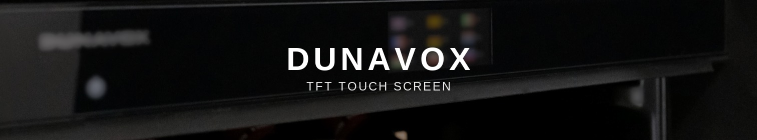 Dunavox TFT dokunmatik ekran banner görseli